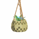 Wicker Hanging Plant