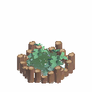 Outdoor Logcraft Low Garden Plot