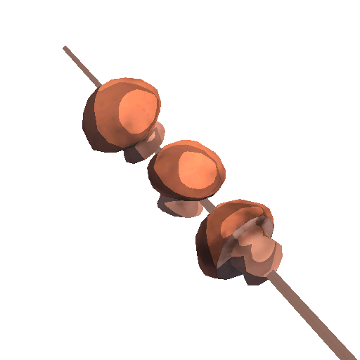 Succulent Mushroom Skewer