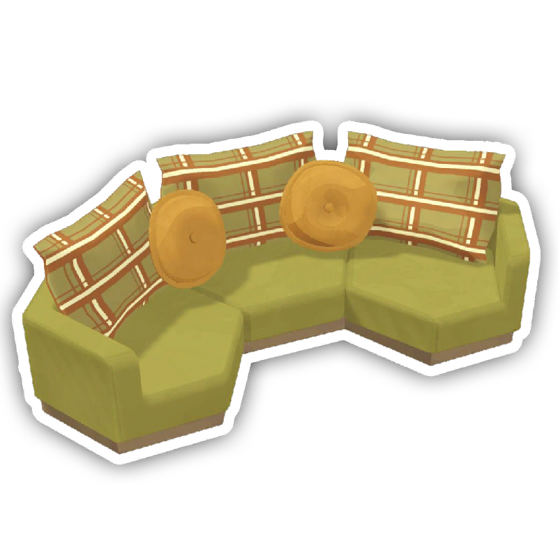 Midwinter Cabin Long Couch